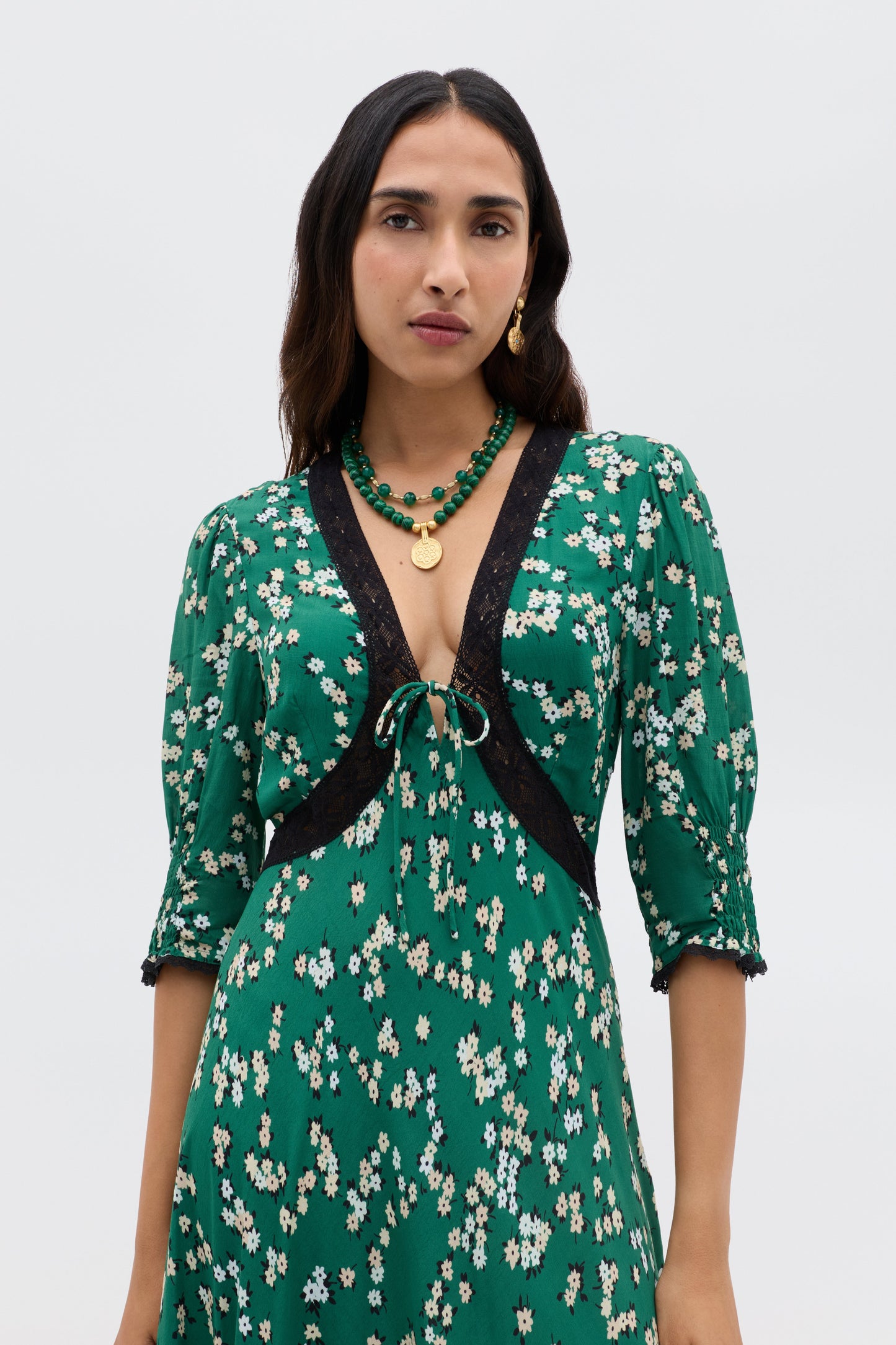 Amina - City Floral Olive