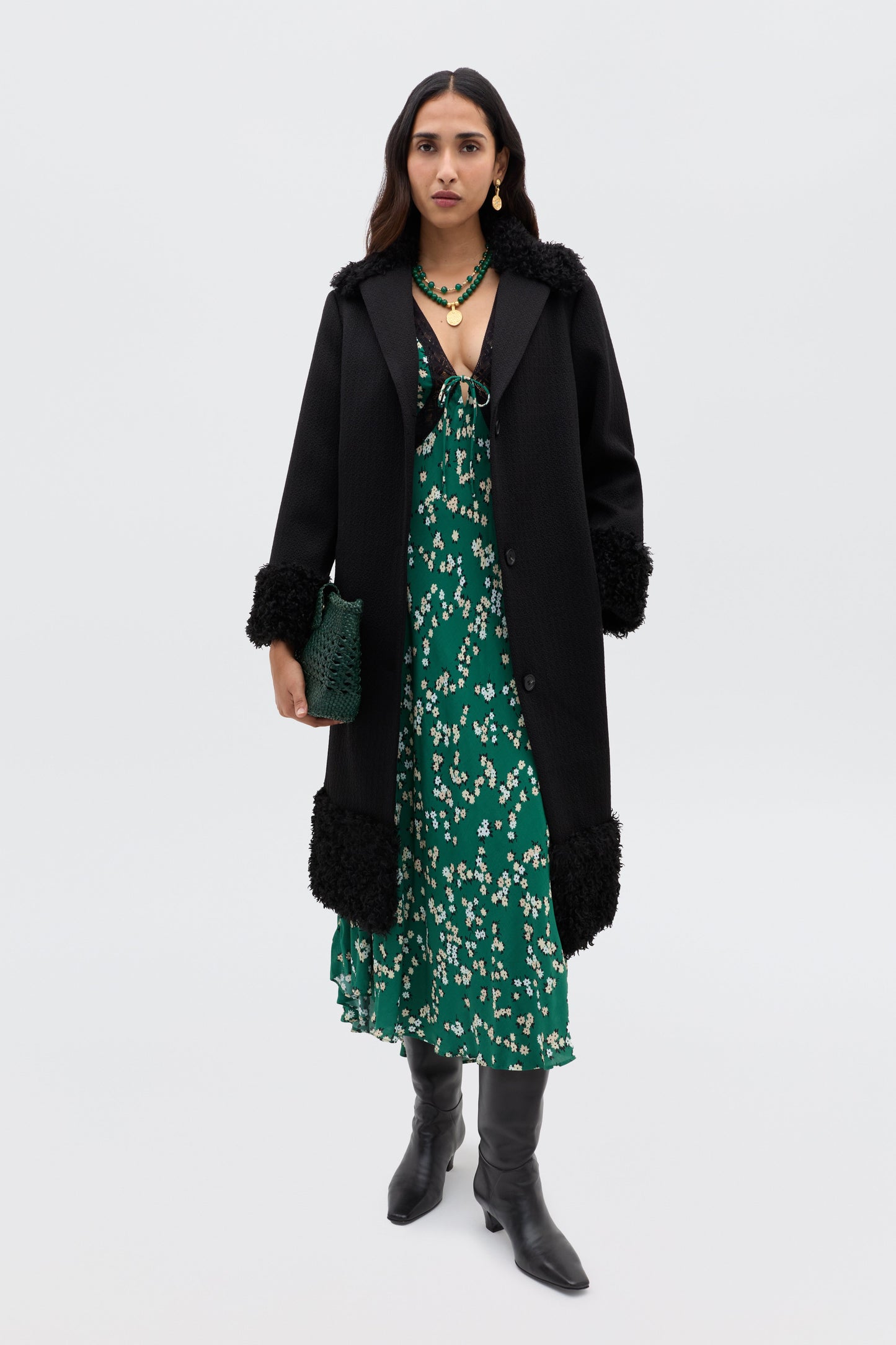 Amina - City Floral Olive