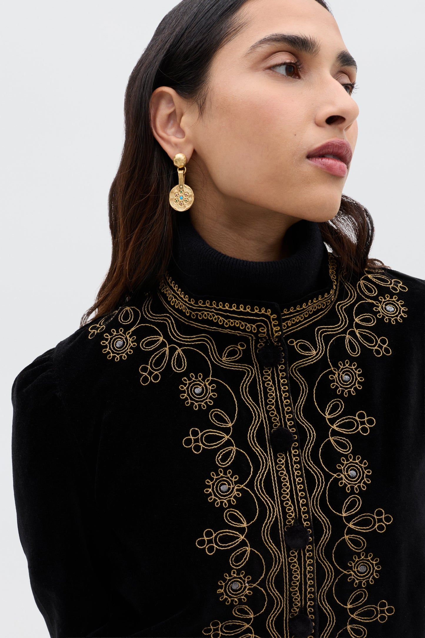 Denver - Soutache Black
