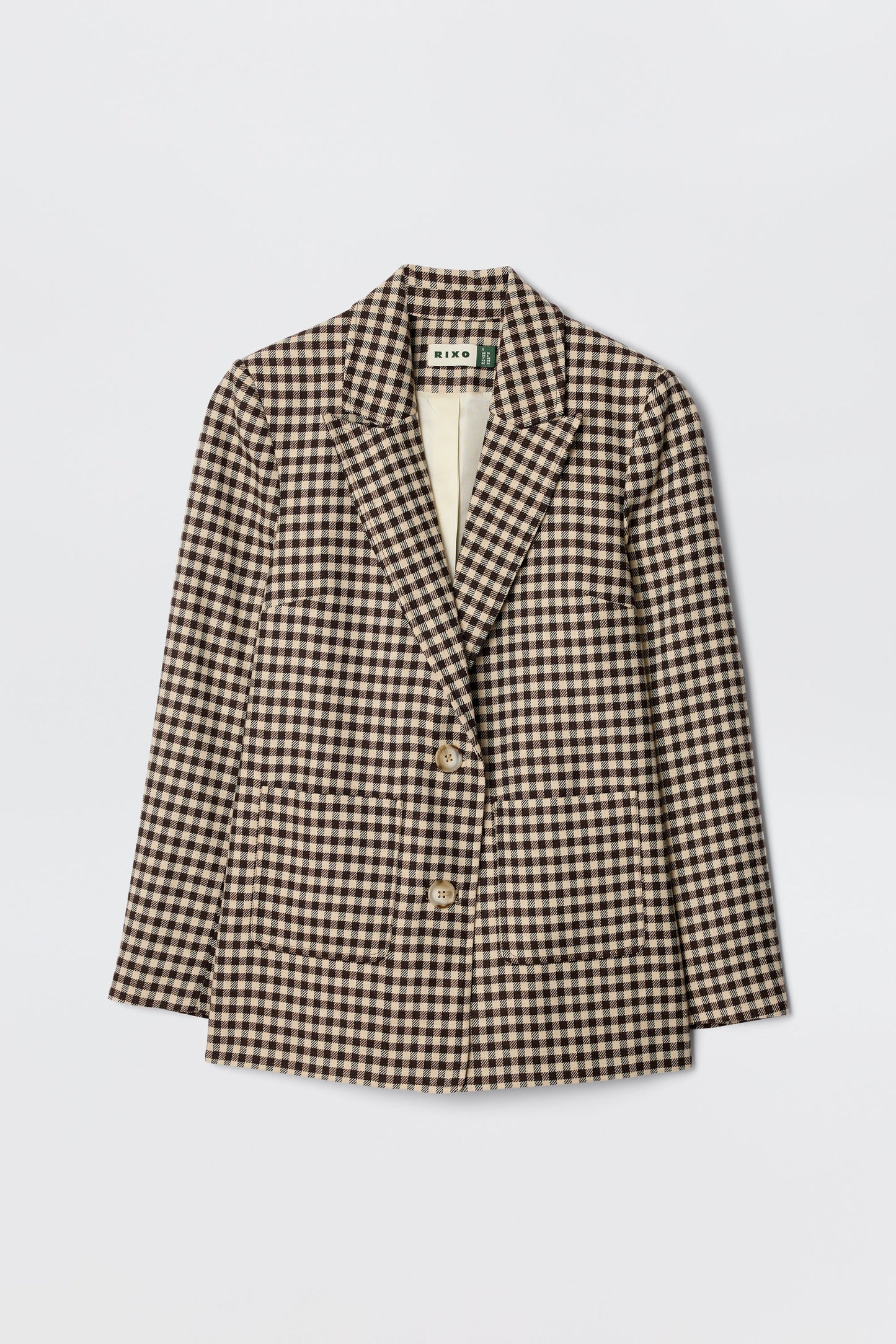 Xander - Italian Check Yarn Dyed Brown