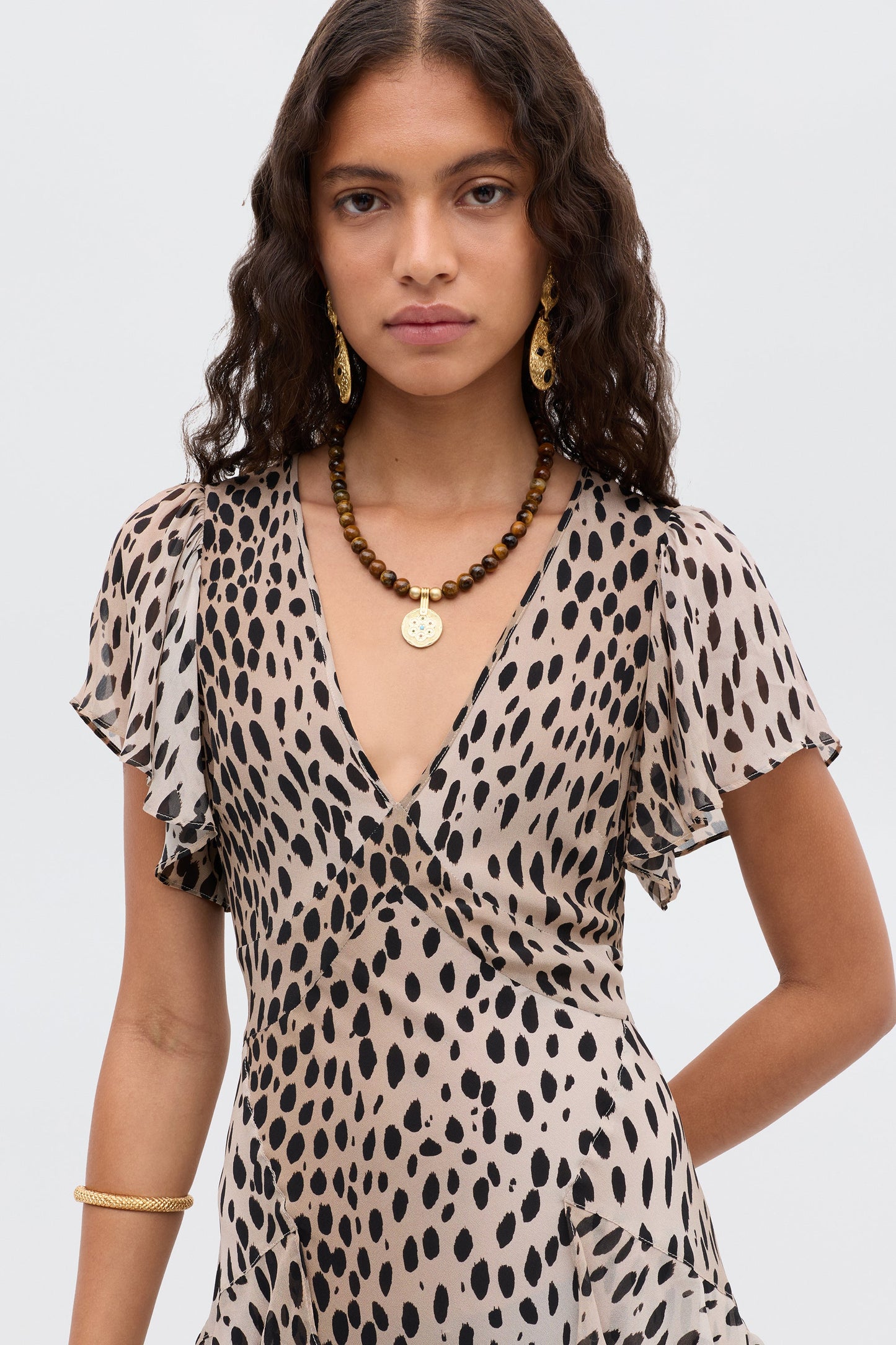 Evie - Antelope Spot Black