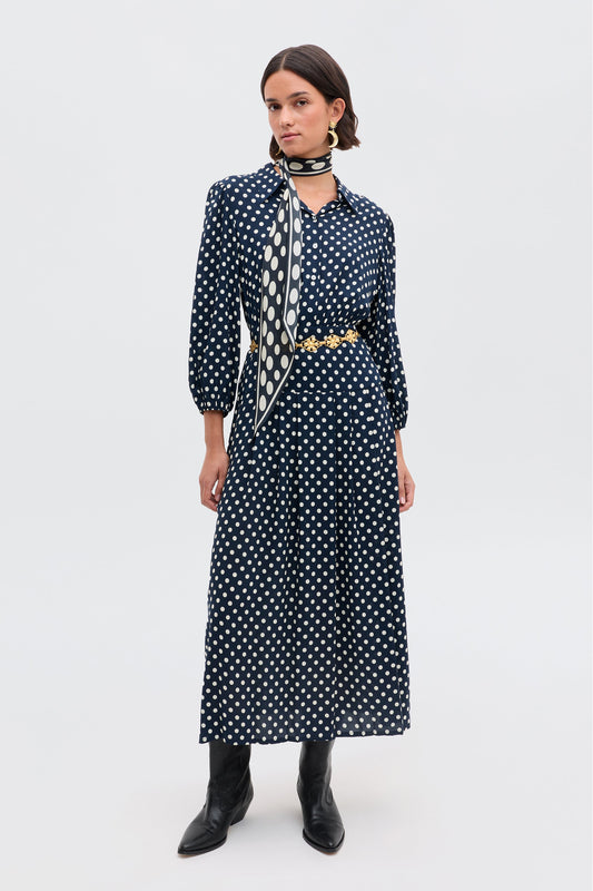 Izzy - Runway Spot Navy