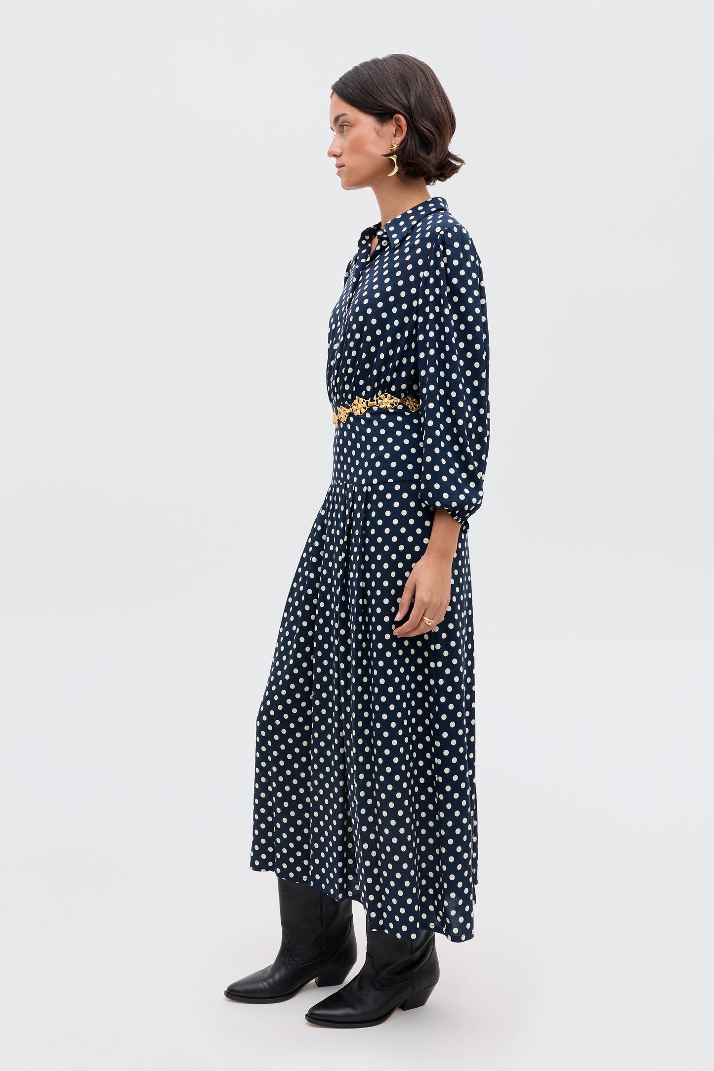 Izzy - Runway Spot Navy
