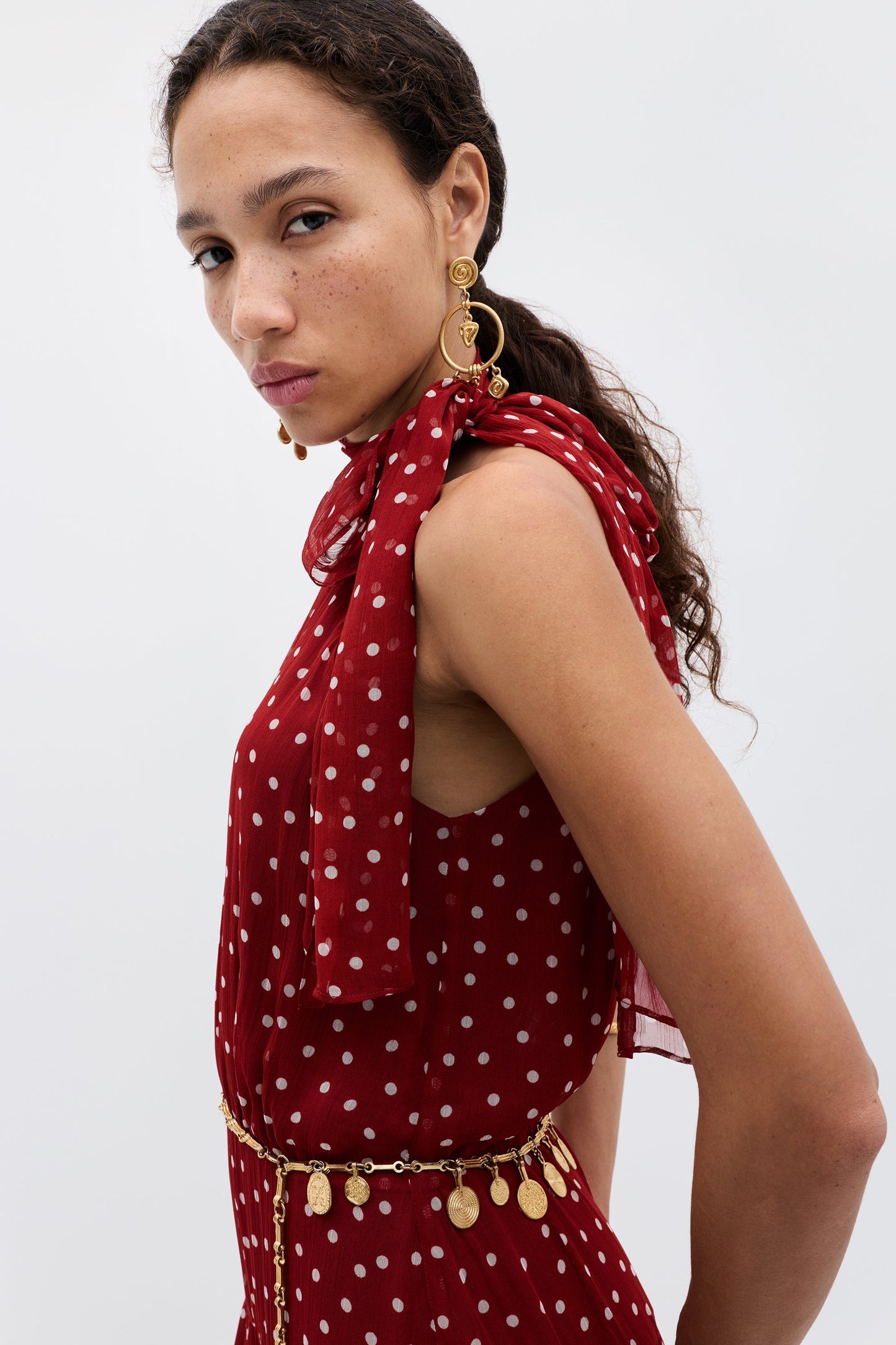 Abi - Layla Dot Red