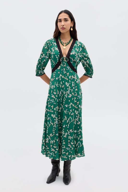 Amina - City Floral Olive
