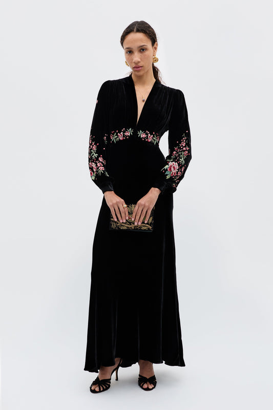 Emory - Blossom Embroidery Pink