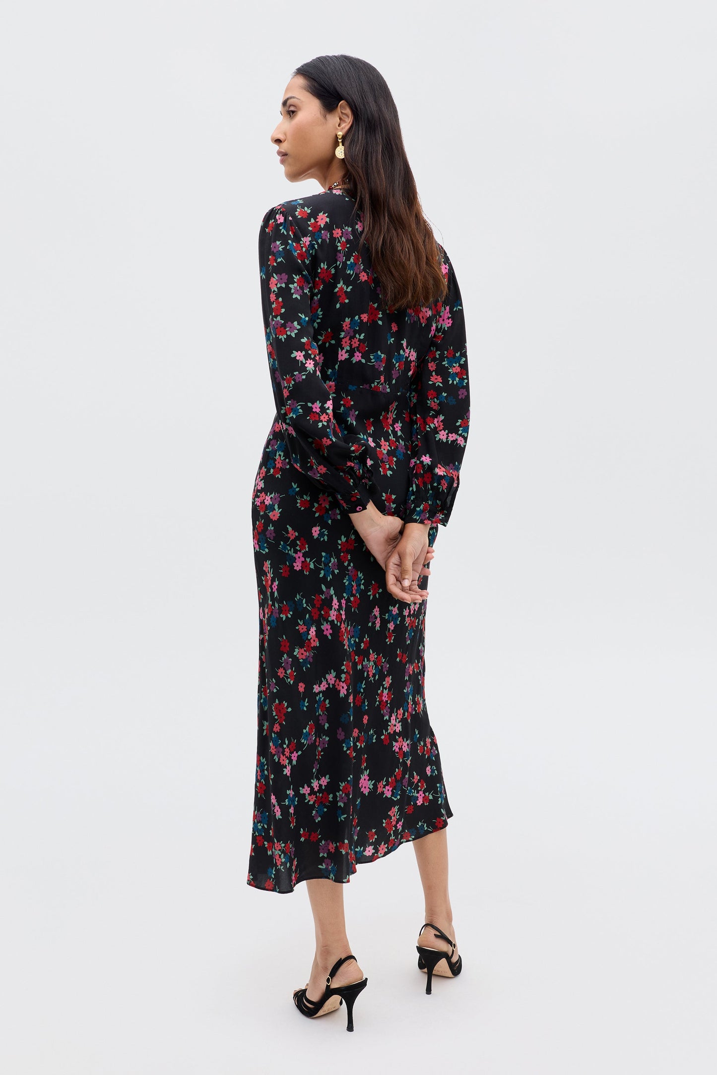 Mavis - City Floral Black