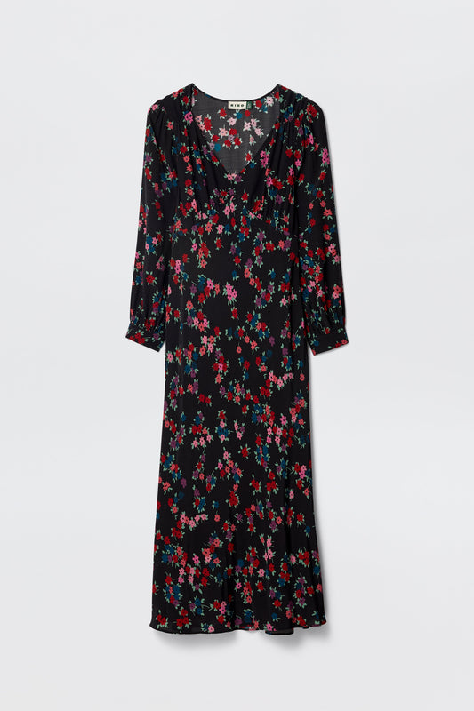 Mavis - City Floral Black