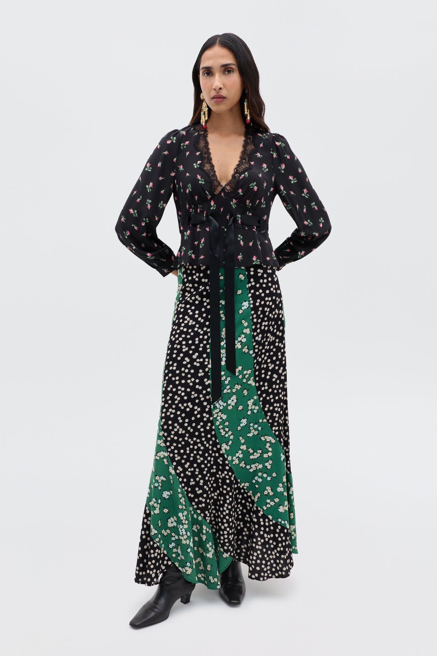 Gracella - City Floral Mix Olive
