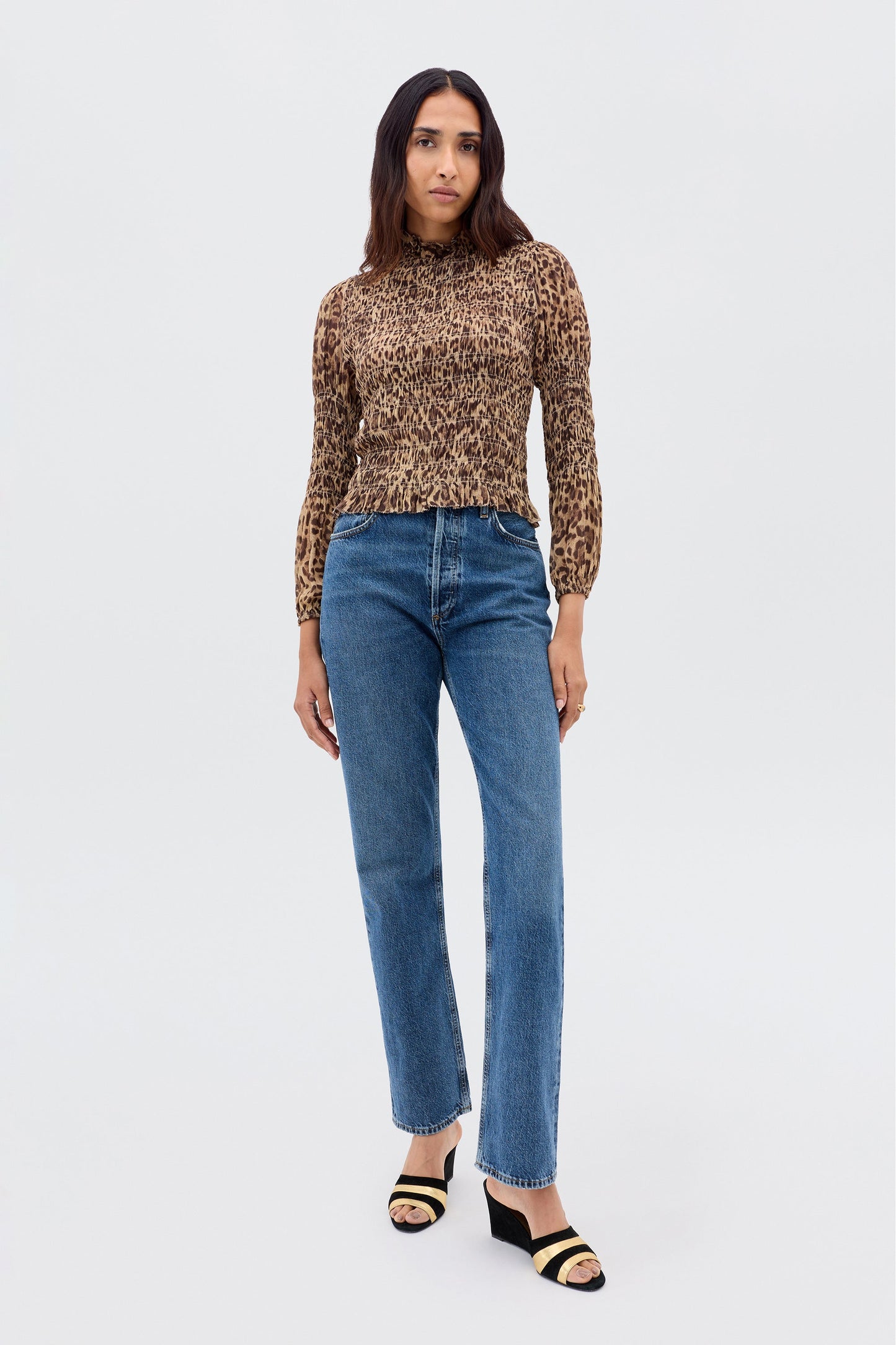 Gardenia - Mila Leopard Brown
