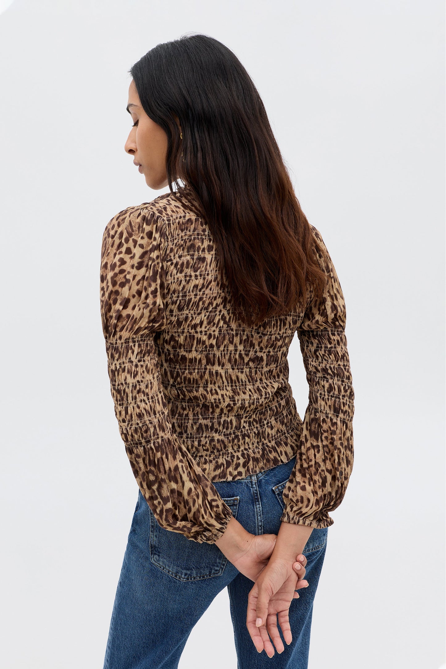Gardenia - Mila Leopard Brown