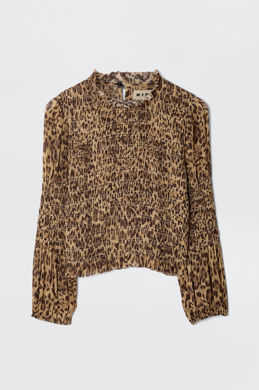 Gardenia - Mila Leopard Brown
