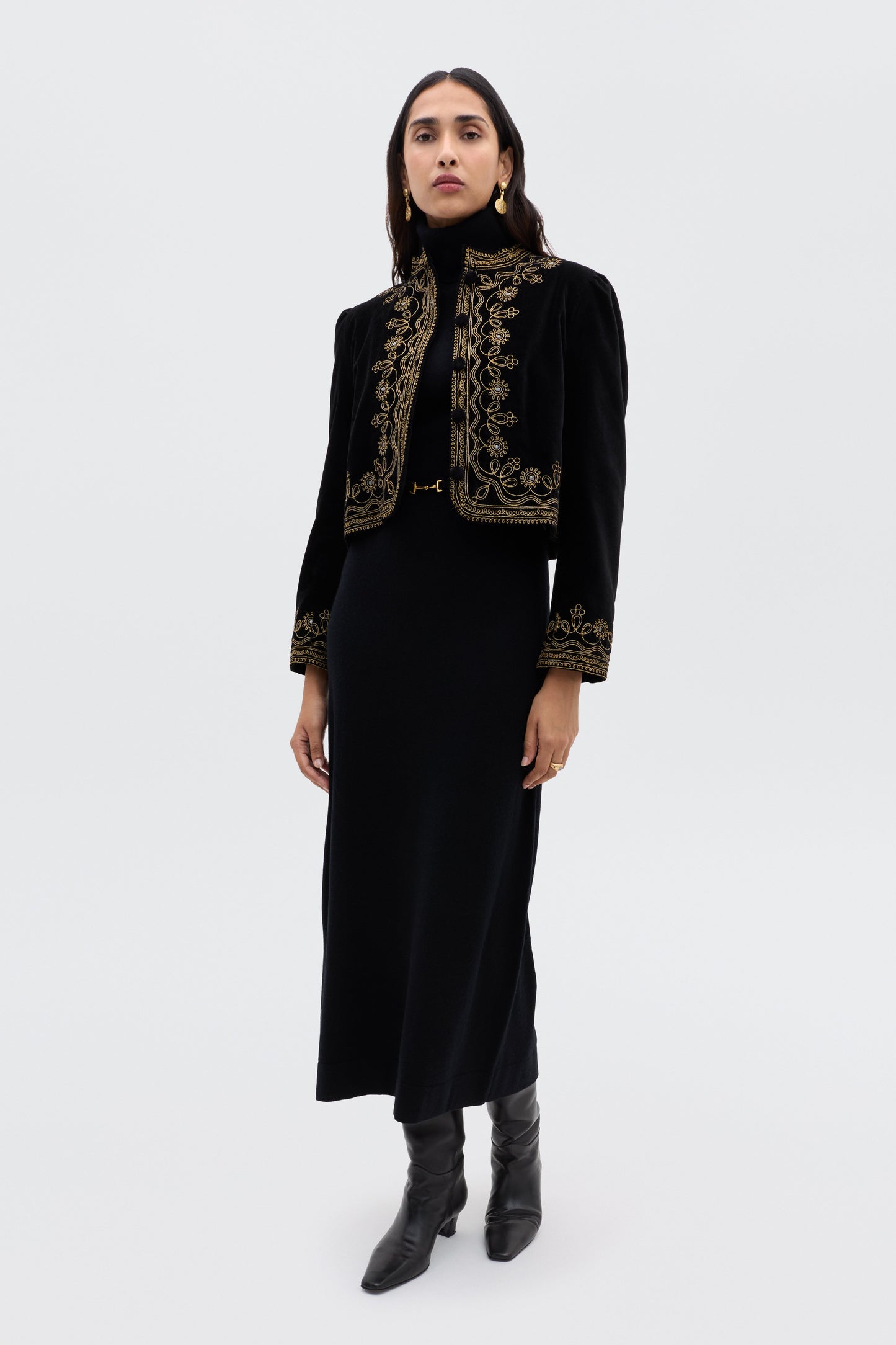 Denver - Soutache Black