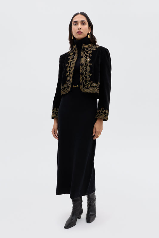 Denver - Soutache Black