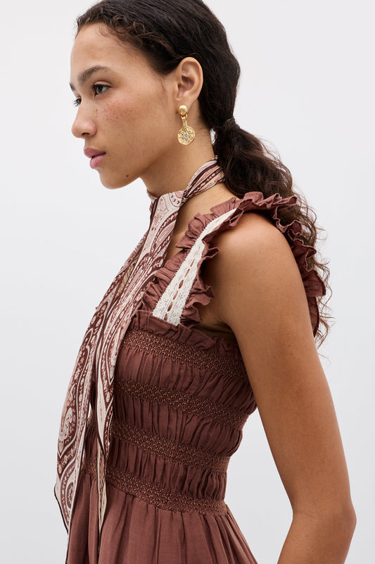 Yelina  -  Paisley Flora Brown