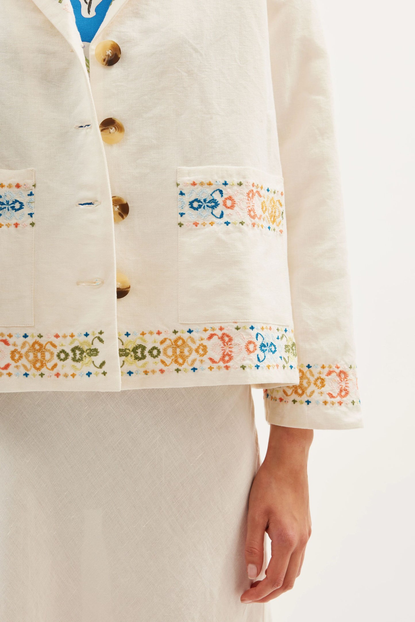 Taya  -  Ciara Embroidery Cream