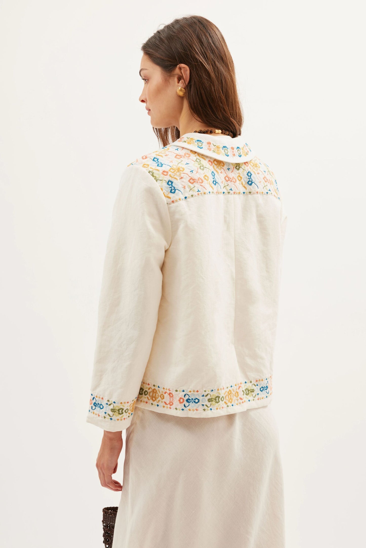 Taya  -  Ciara Embroidery Cream