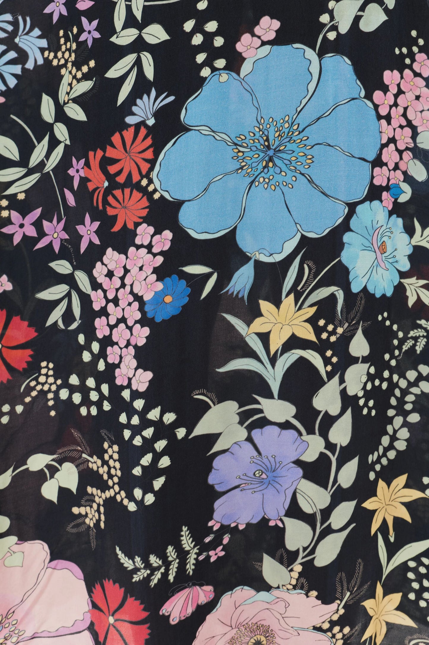 Lucilla  -  Bhatia Floral Black