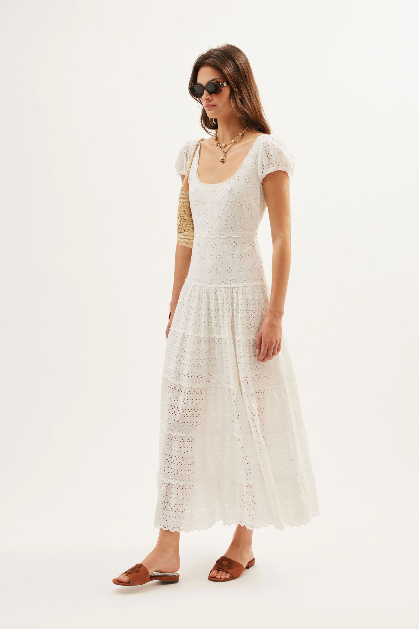 Remi  -  Gracie Embroidery Ivory