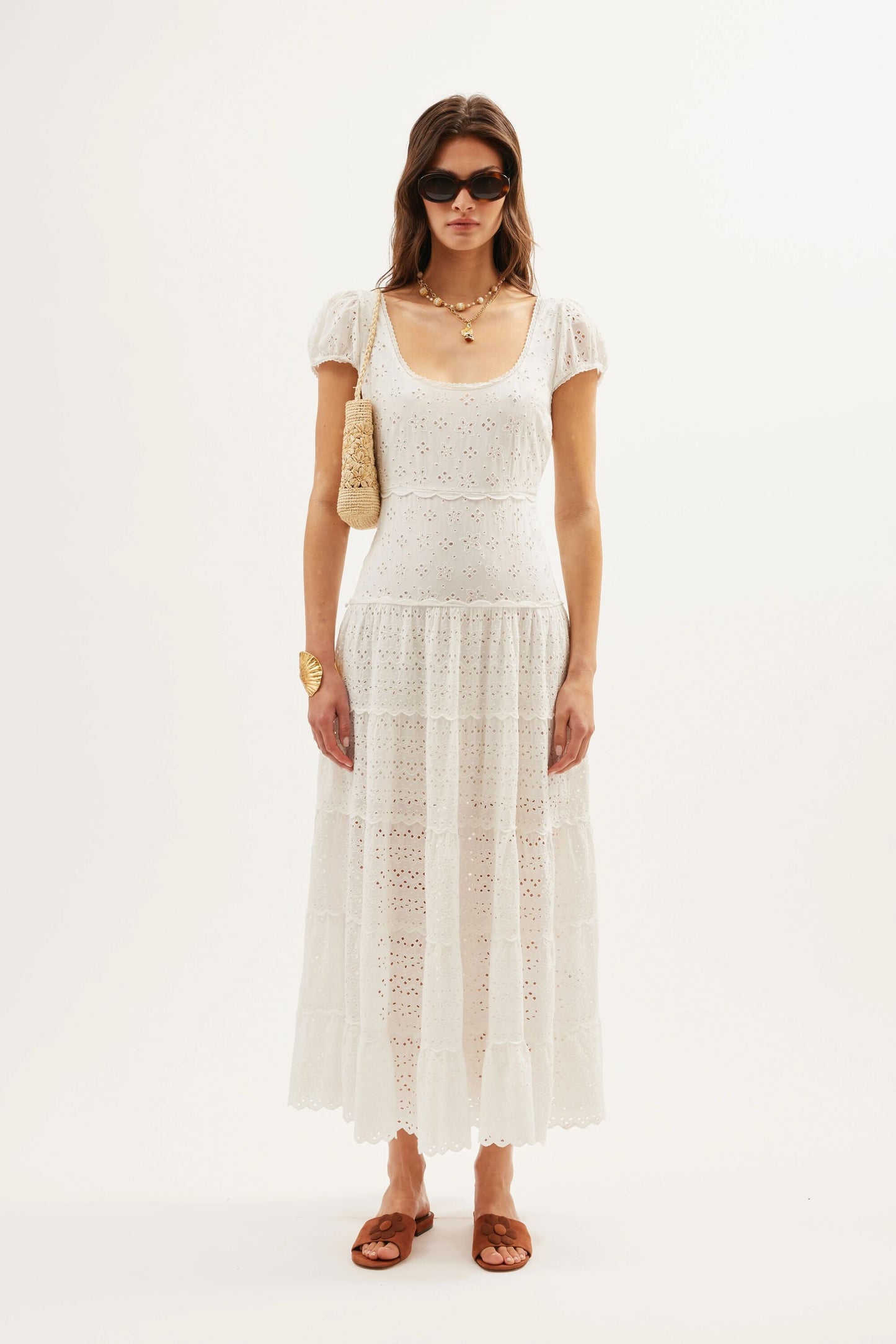 Remi  -  Gracie Embroidery Ivory