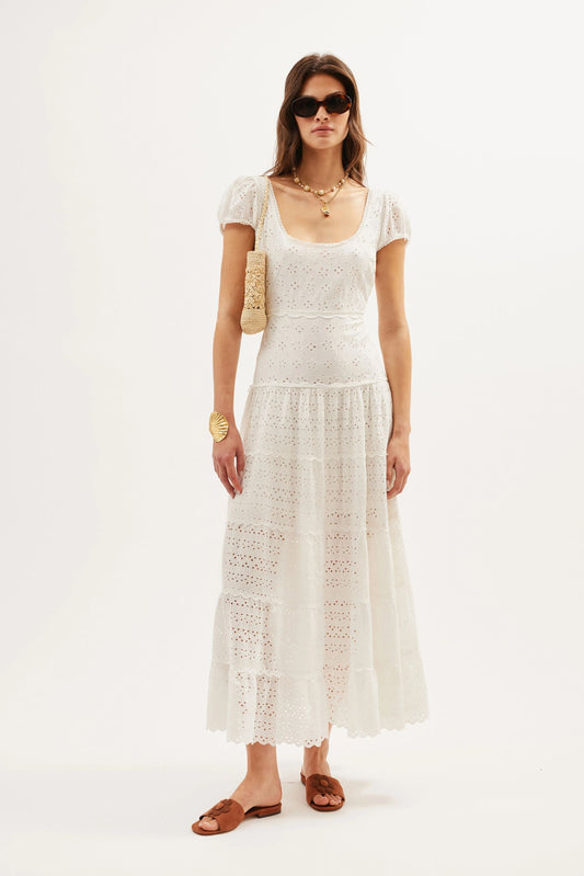Remi  -  Gracie Embroidery Ivory
