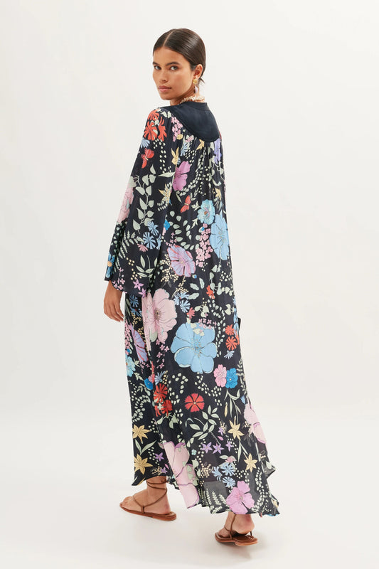 Lucilla  -  Bhatia Floral Black