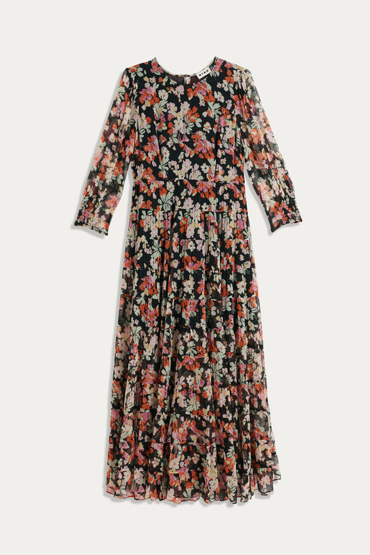 Kristen  -  Primrose Floral Deep Navy
