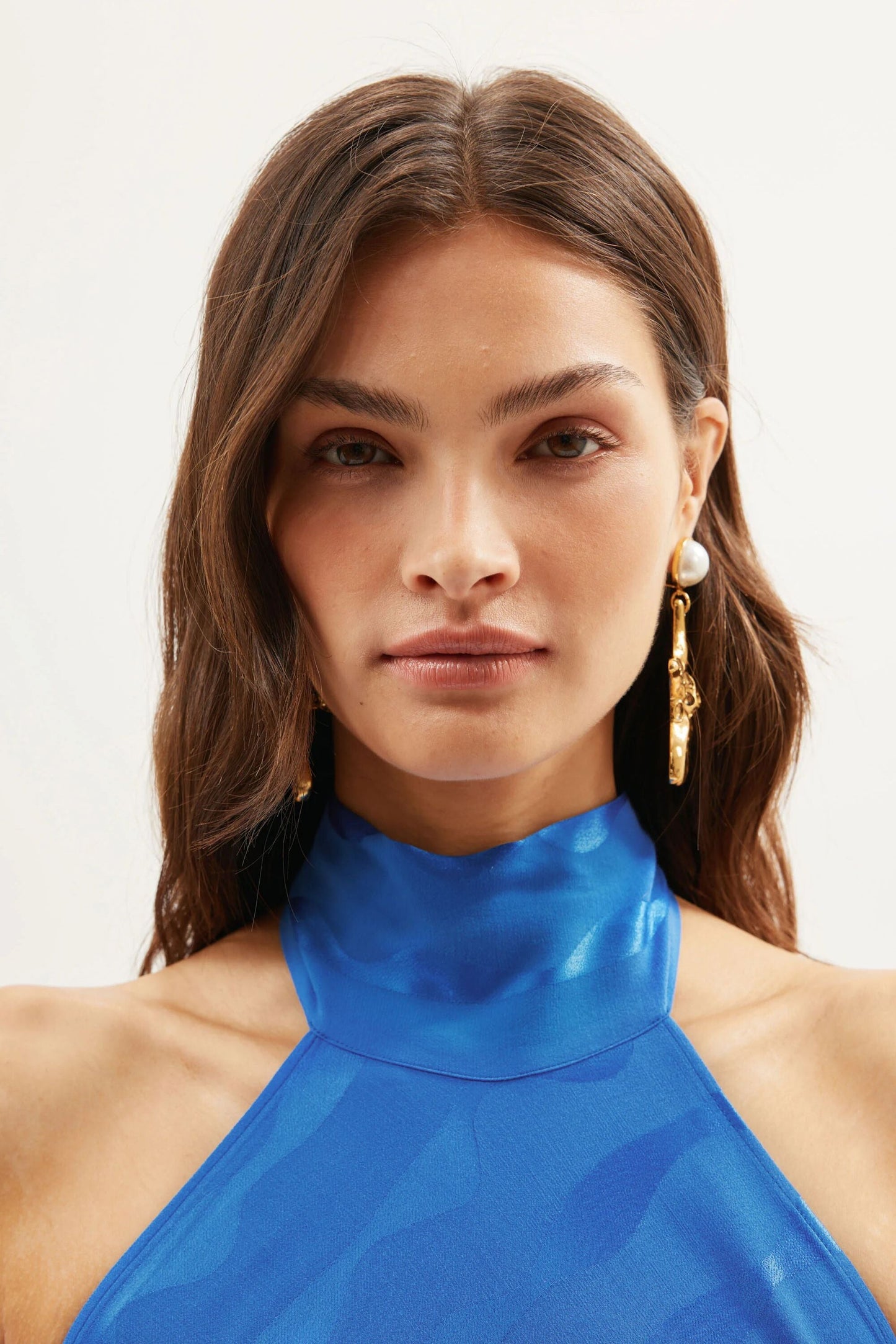 Maura  -  Wave Jacquard Blue
