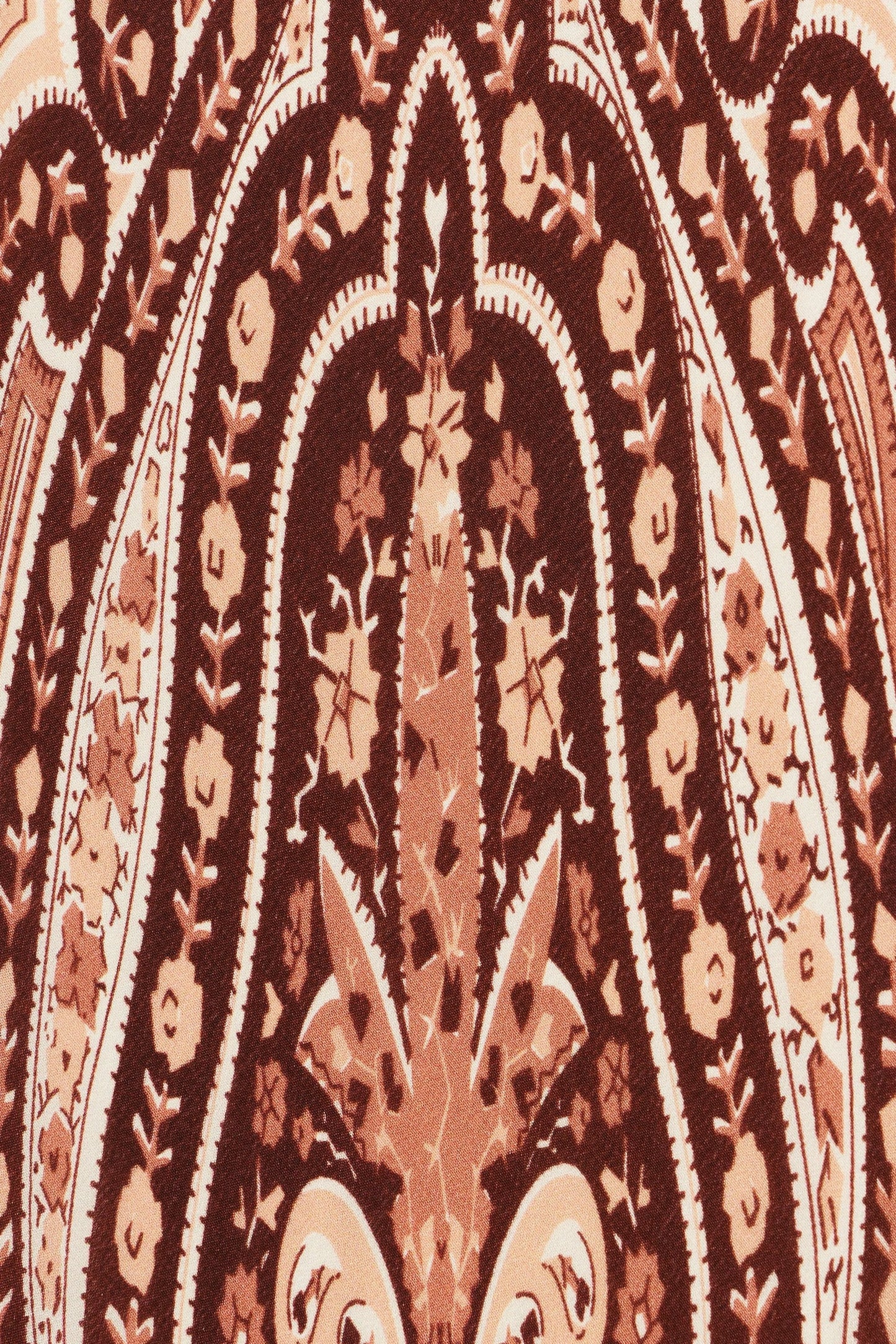Nara  -  Paisley Flora Brown
