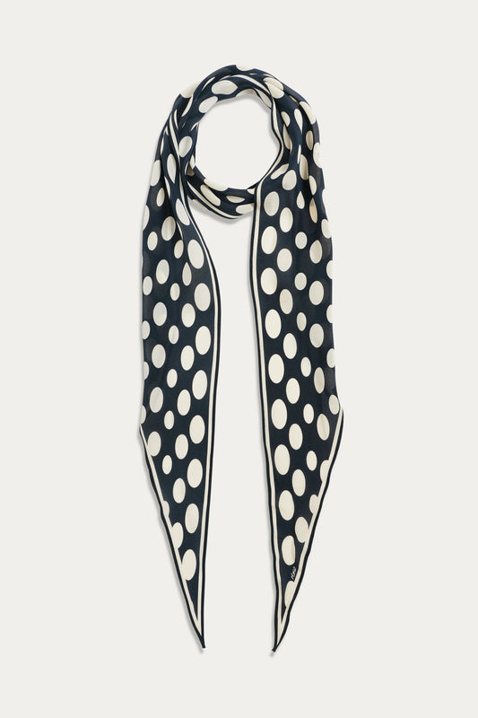 Nara  -  Oval Spot Navy
