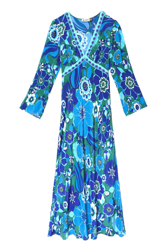 tania - miami floral emerald