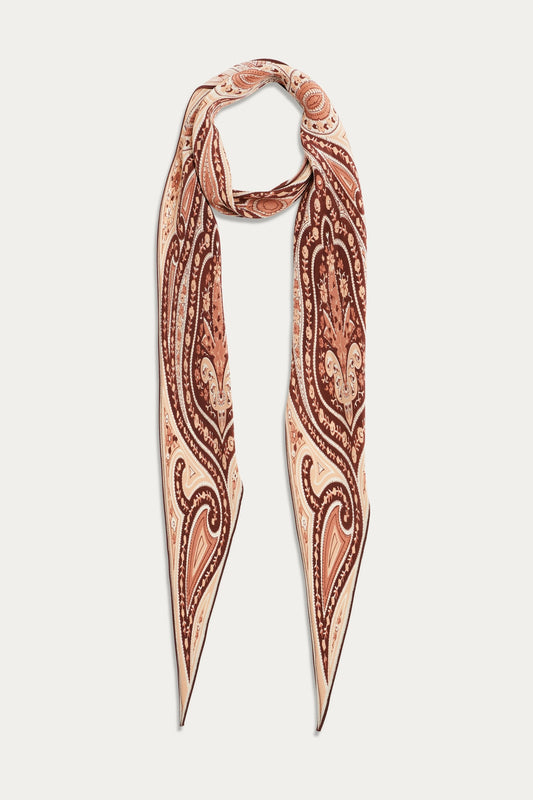 Nara  -  Paisley Flora Brown