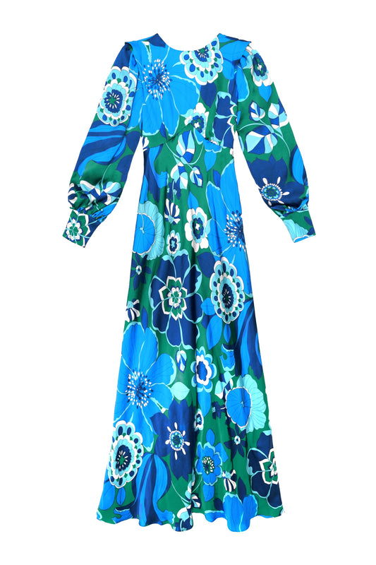marni - miami floral emerald