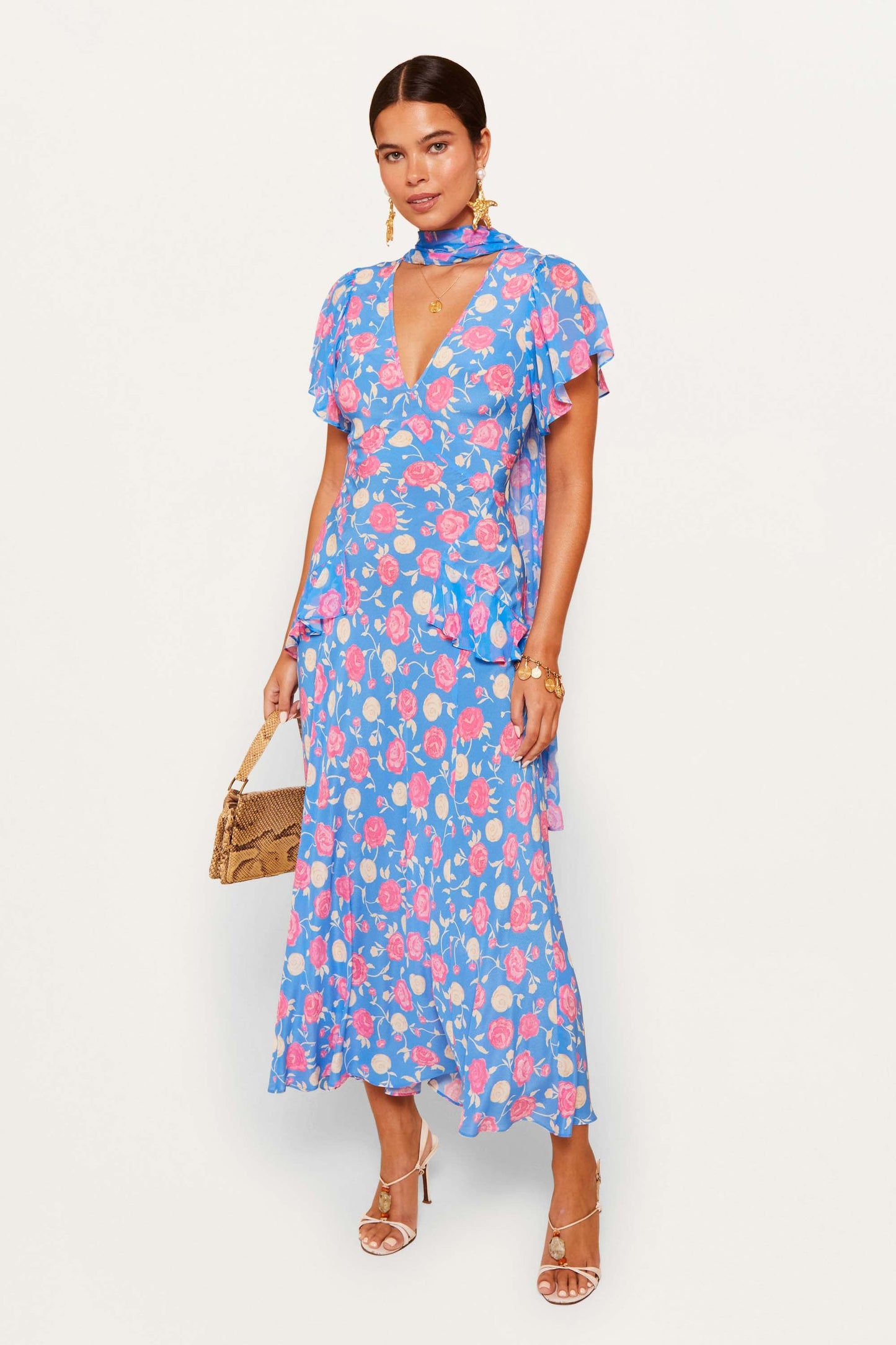 Evie - Rose Shell Blue
