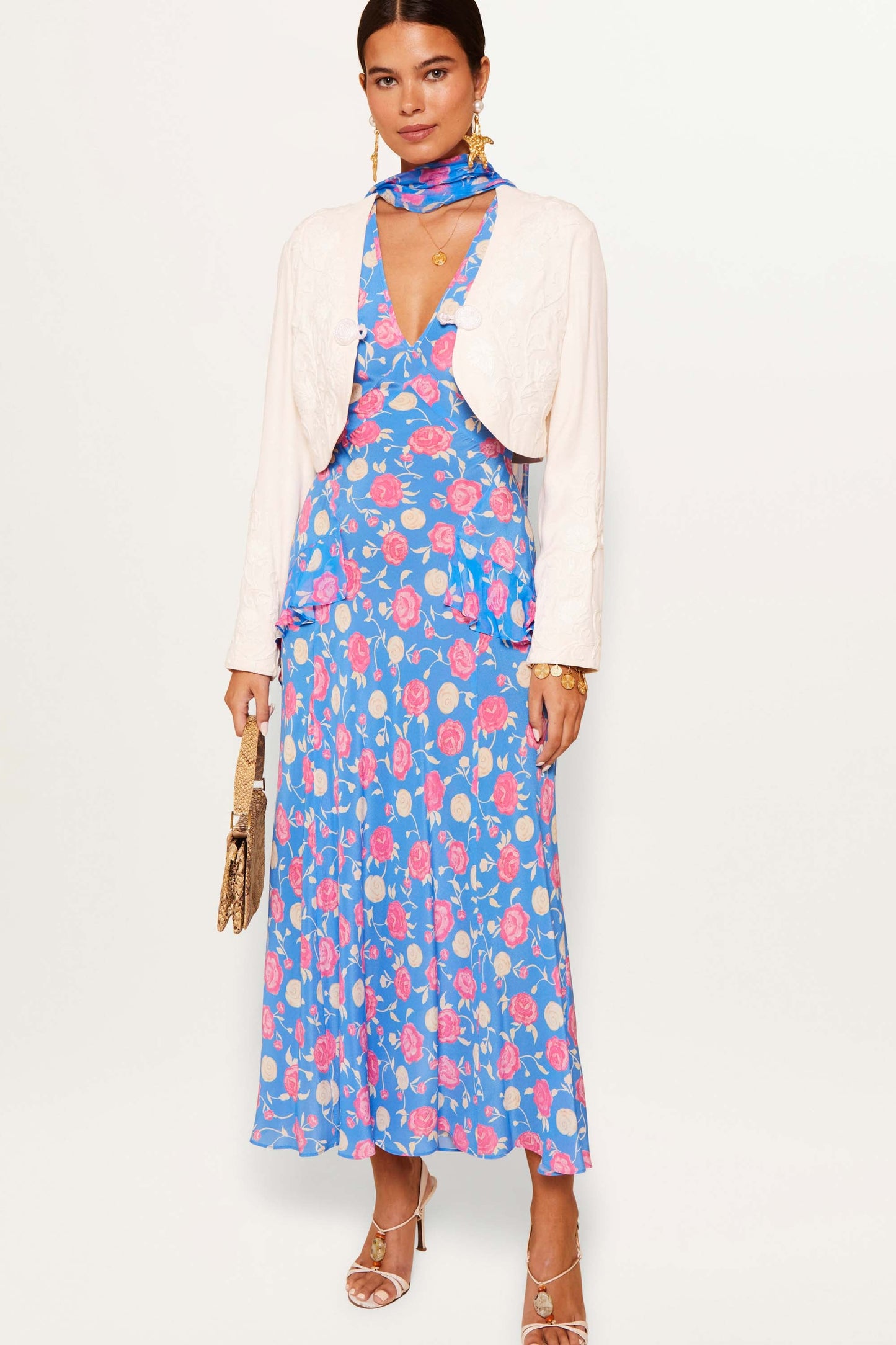 Evie - Rose Shell Blue