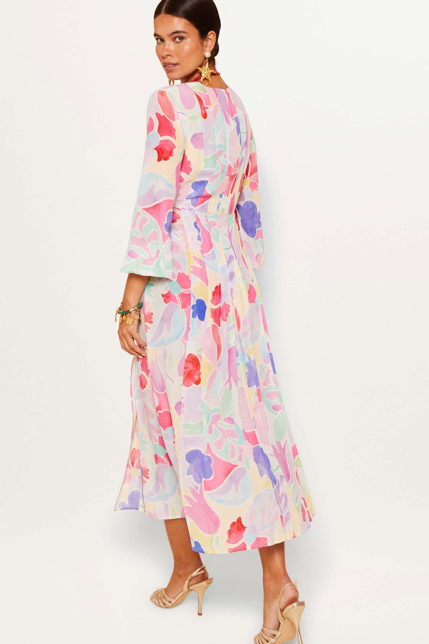 Camellia - Abstract Tulip Ivory