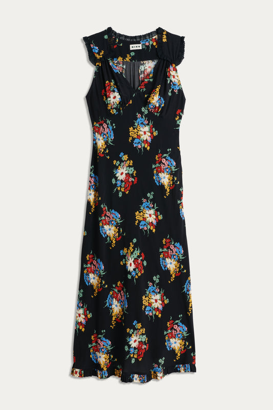 Chessie  -  Darcie Floral Black