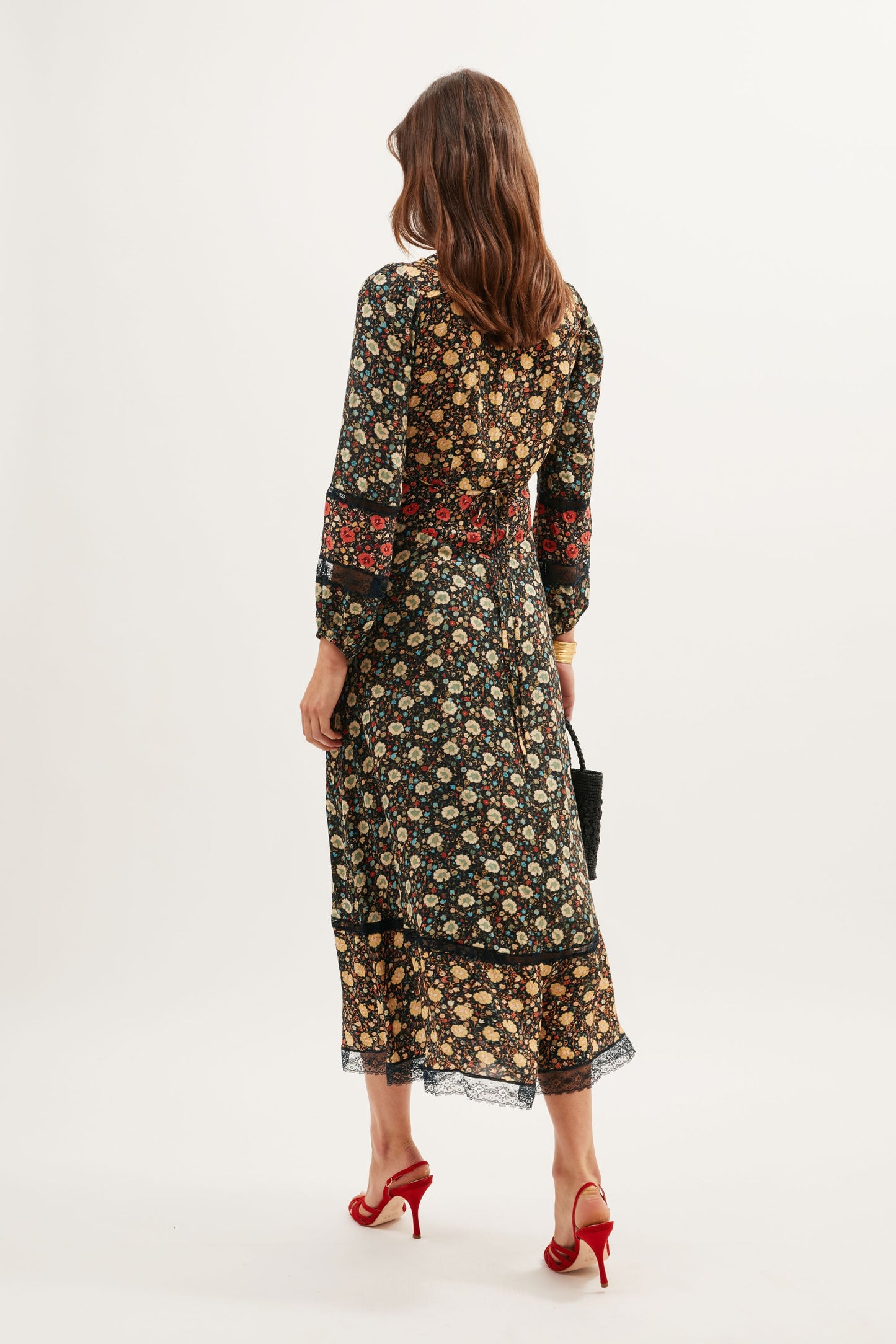 Raven  -  Eva Floral Mix Black