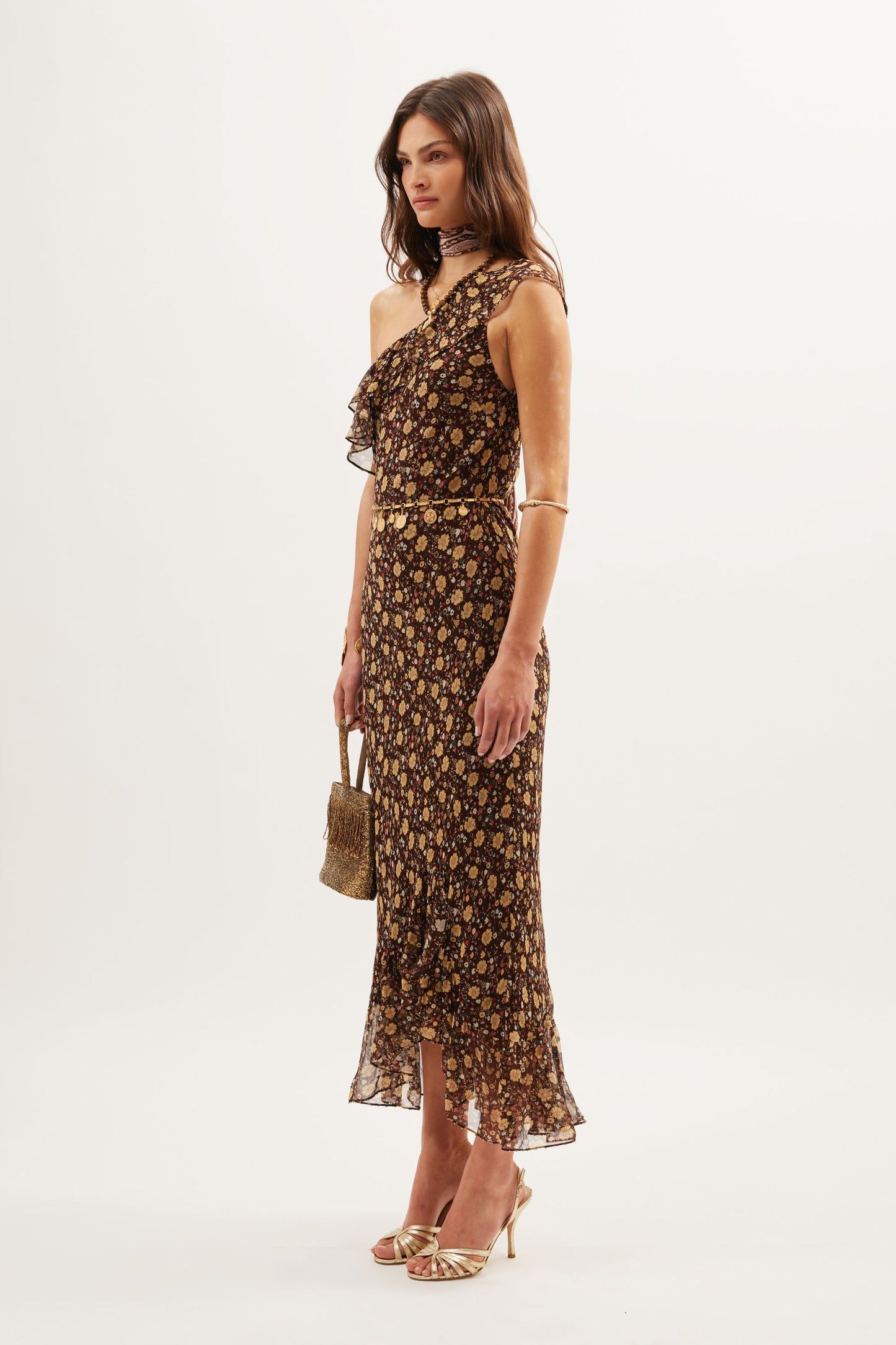 Leon  -  Eva Floral Brown