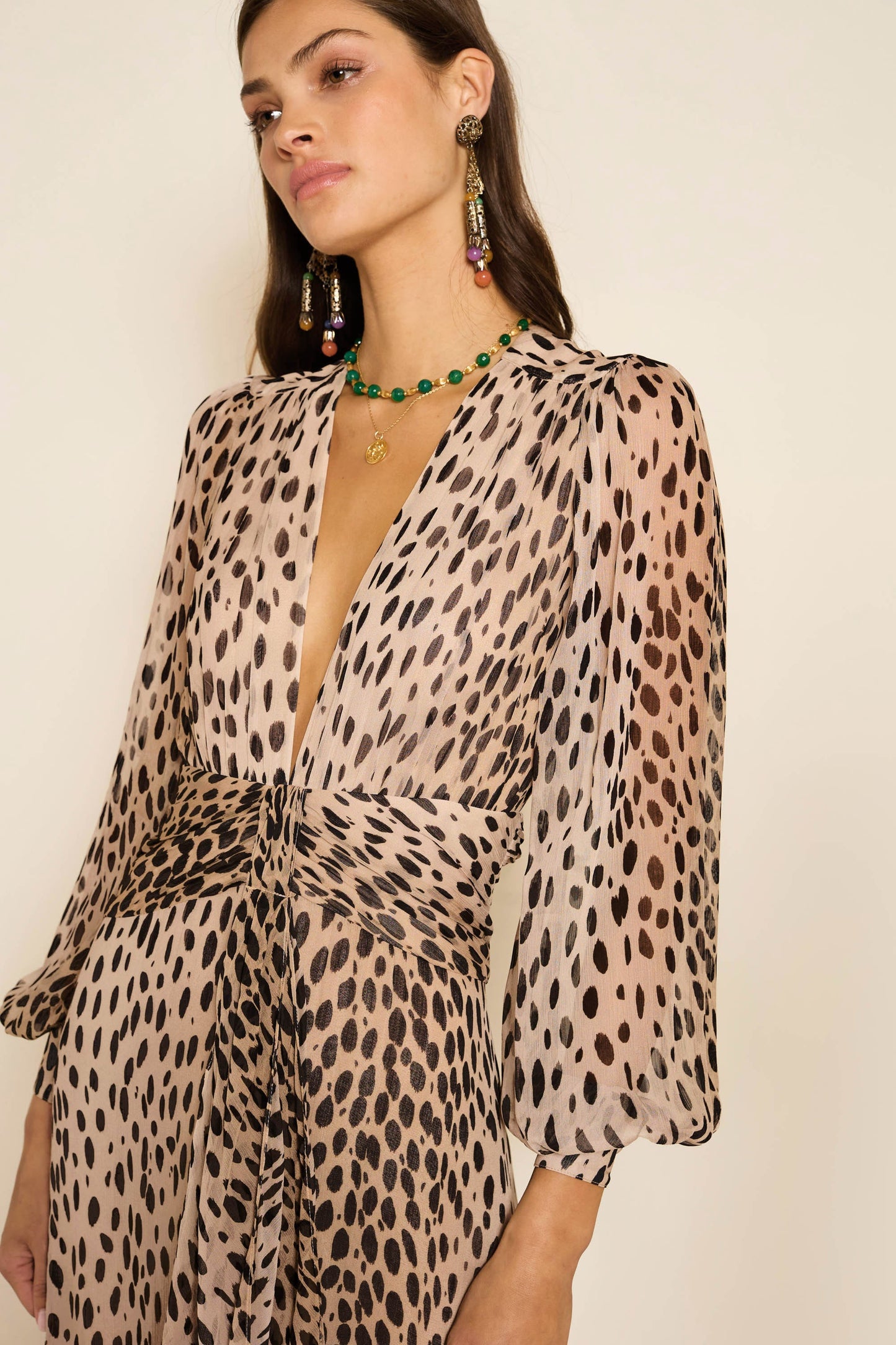 Meera - Antelope Spot Black