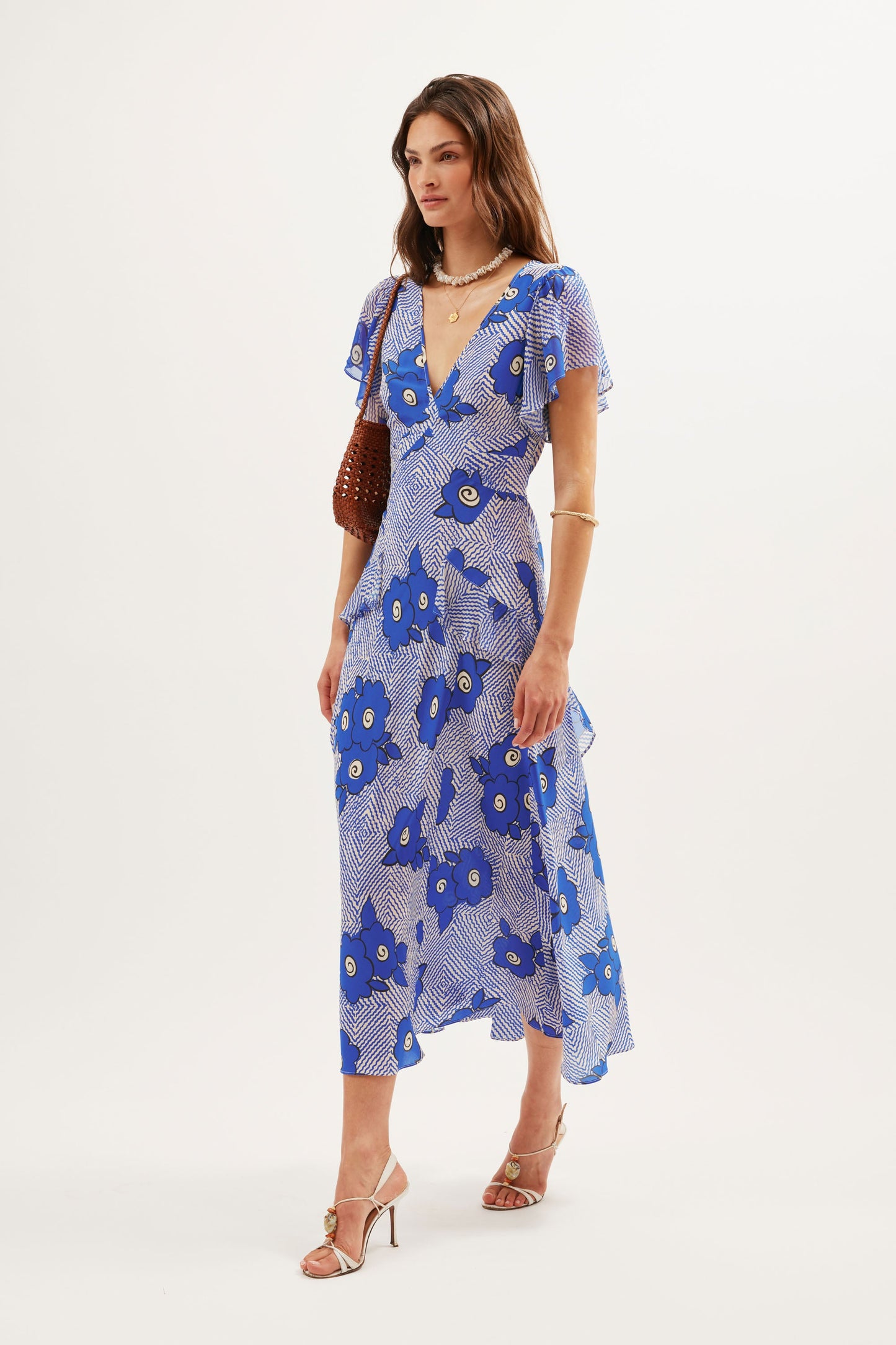 Evie  -  Milos Floral Blue