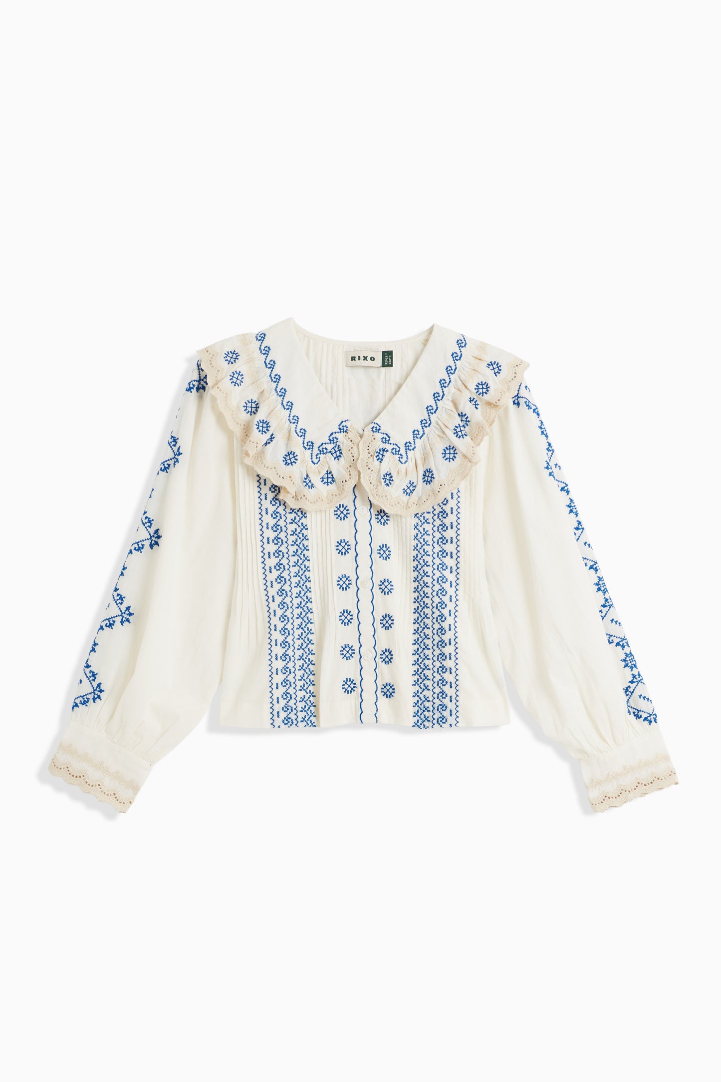 Percy  -  Mila Embroidery Cream