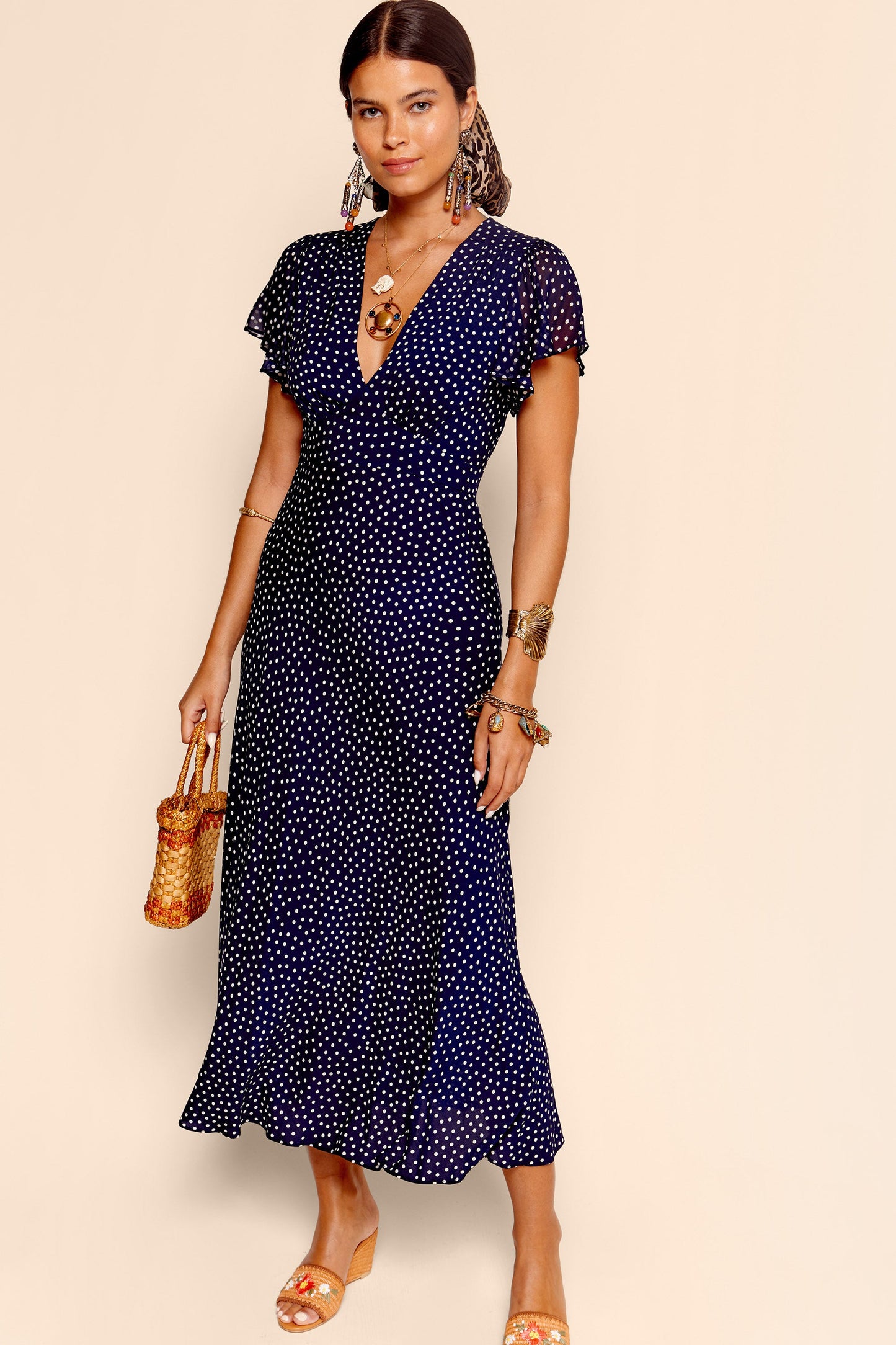Florida - Mini Dot Navy