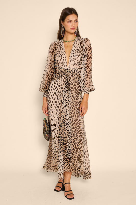 Meera - Antelope Spot Black