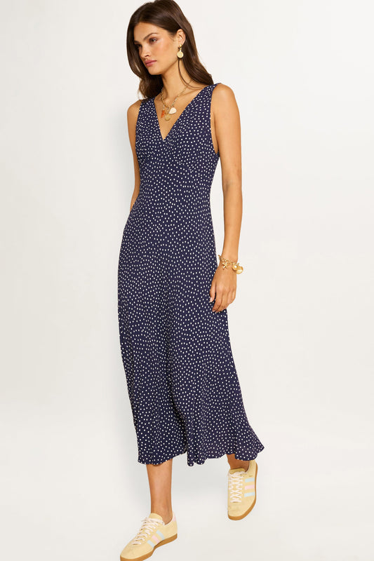Sandrine - Mini Dot Navy