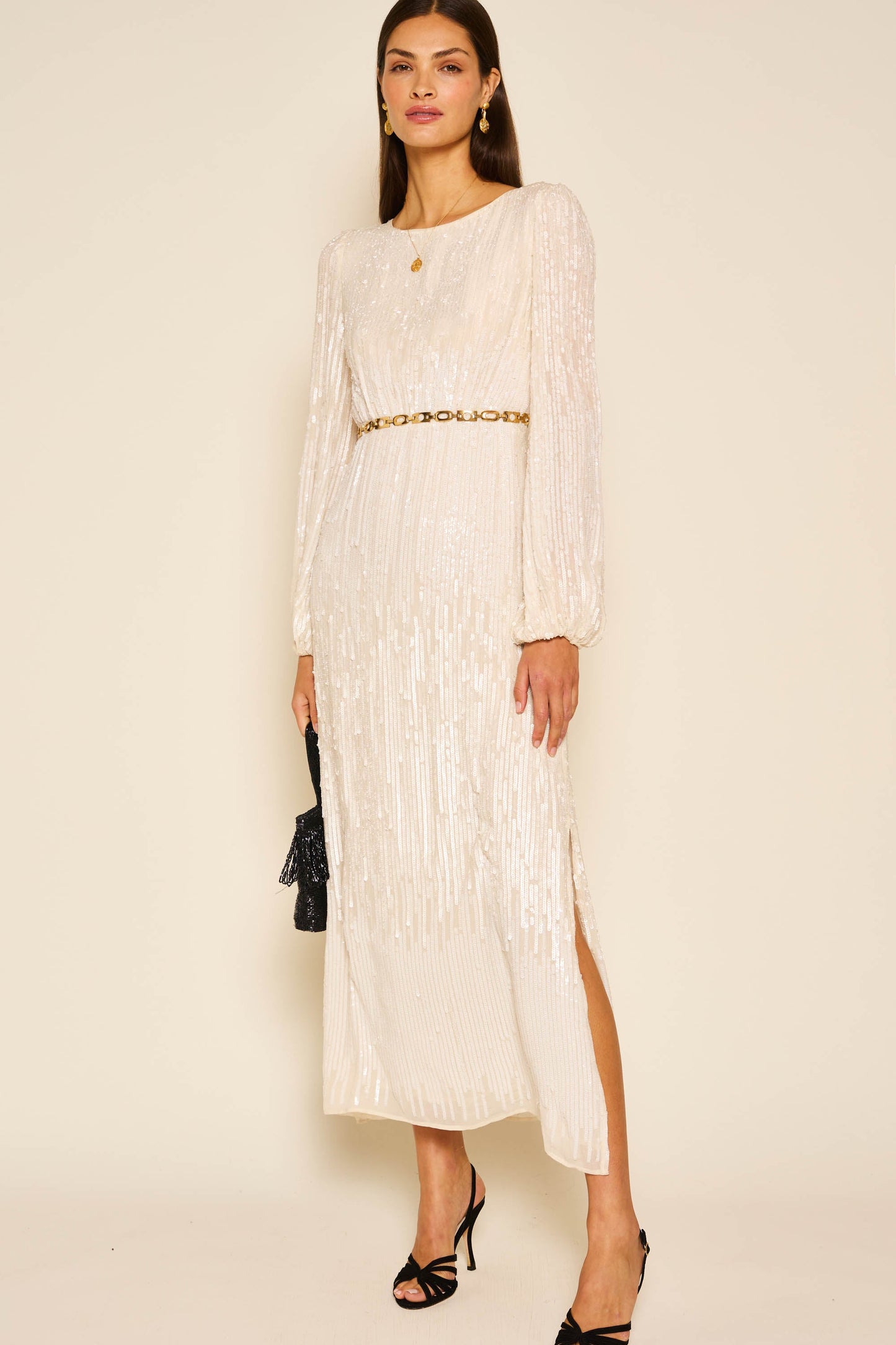 Coco - Ivory Sequin