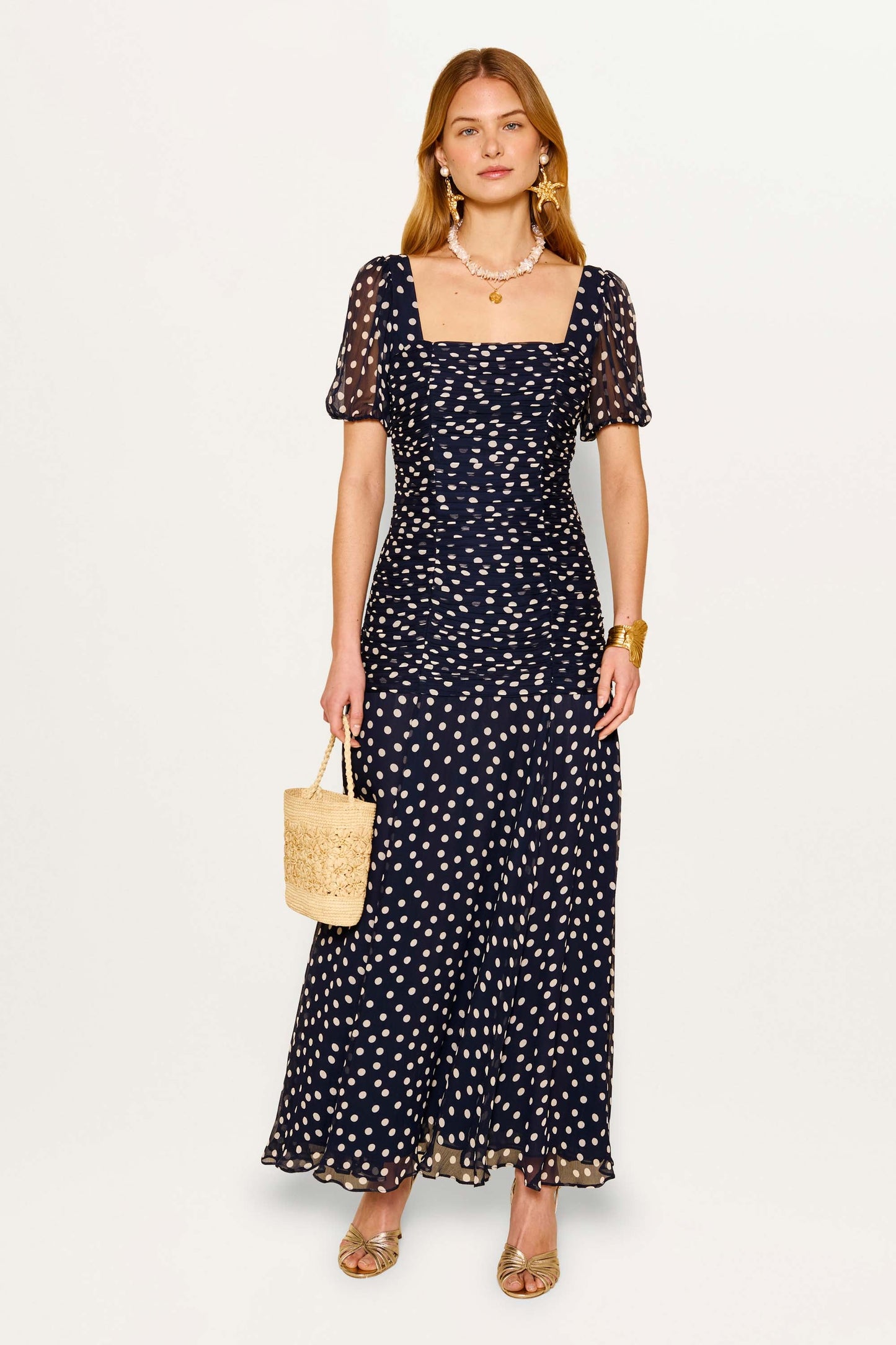 Leyane - Scatter Spot Navy