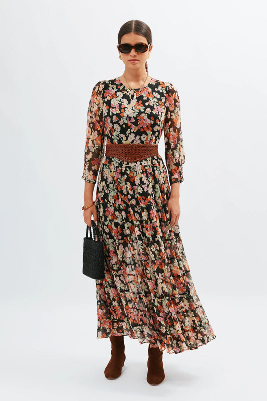 Kristen  -  Primrose Floral Deep Navy