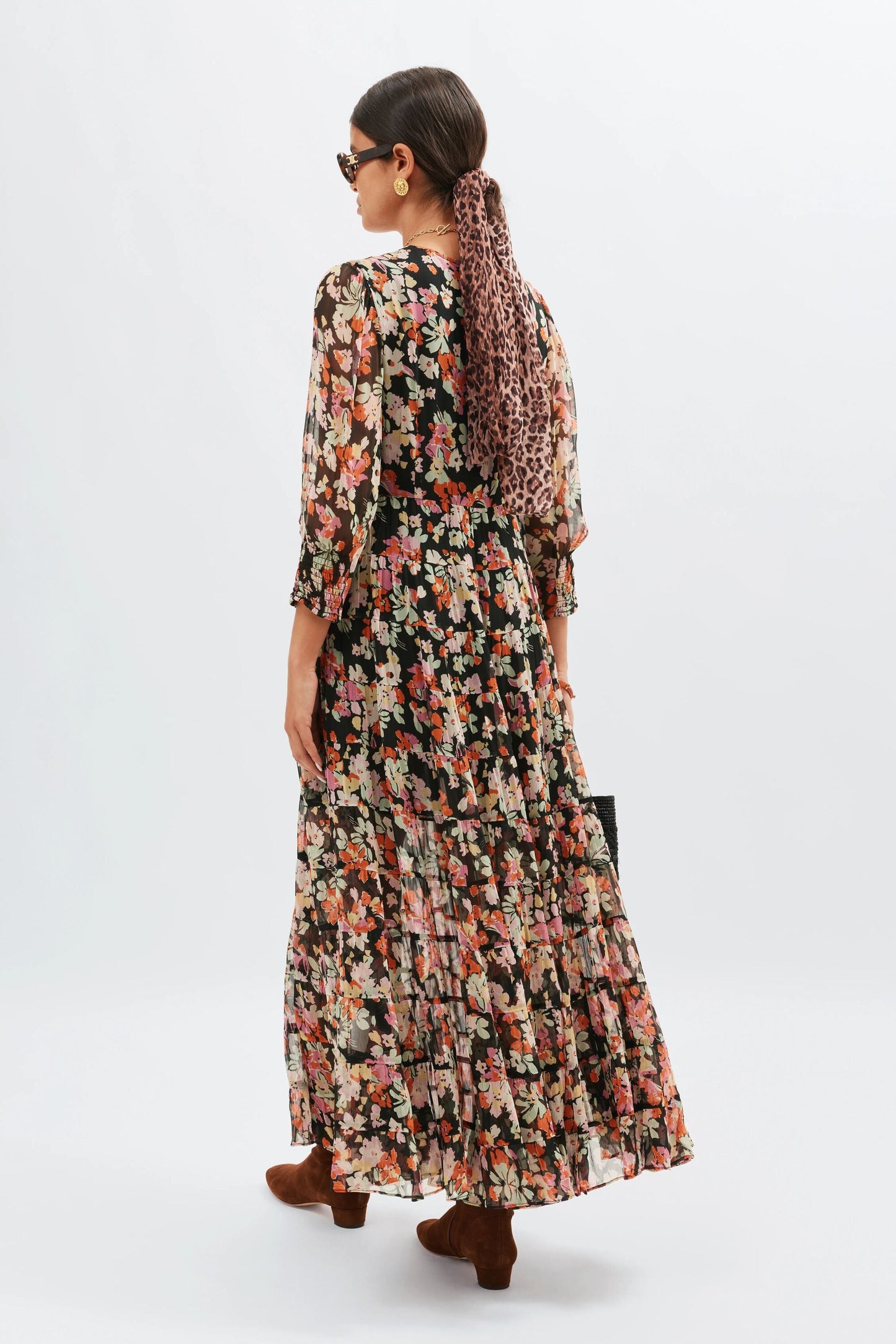 Kristen  -  Primrose Floral Deep Navy