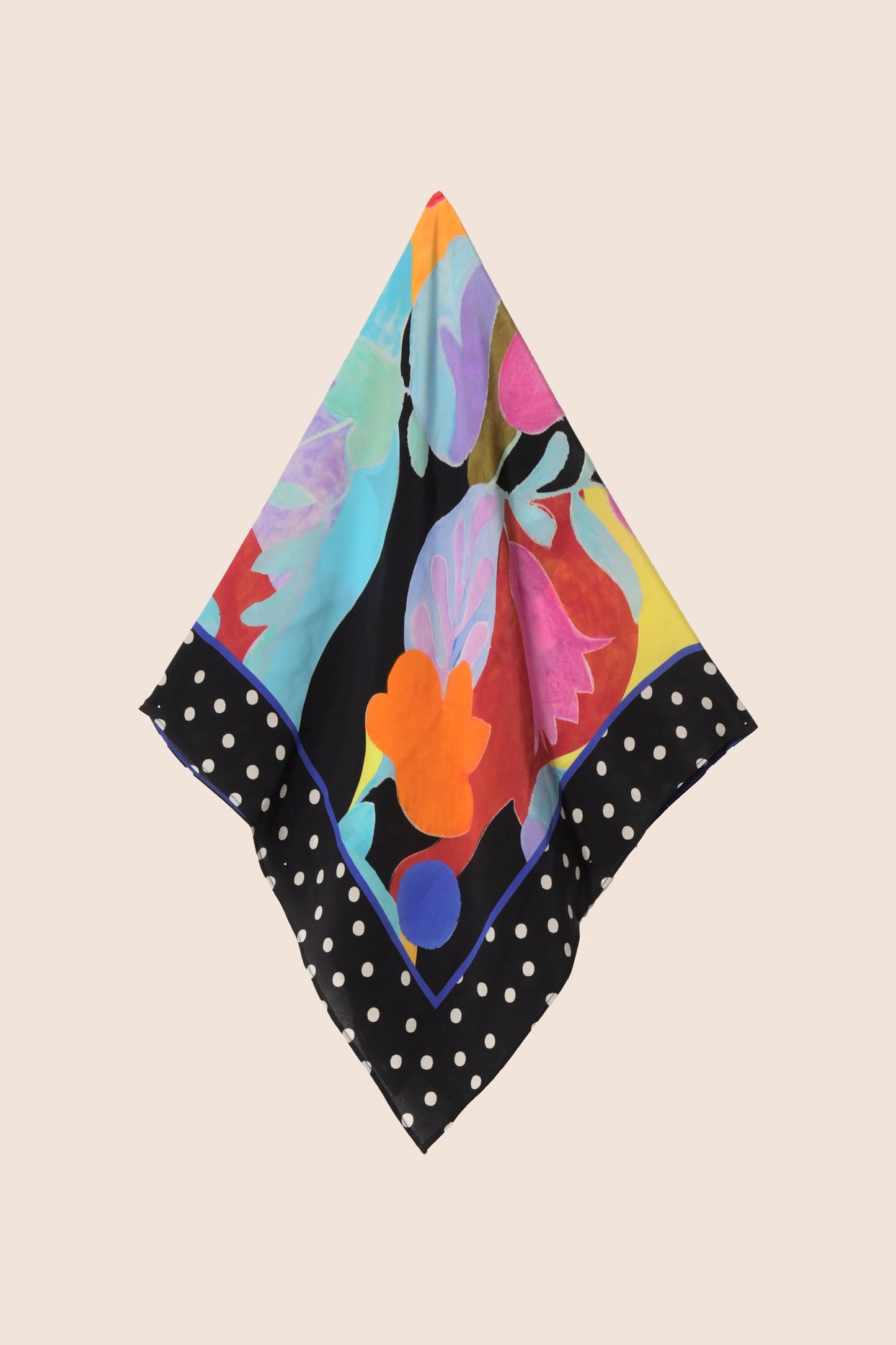 Menno Scarf Abstract Dot Black